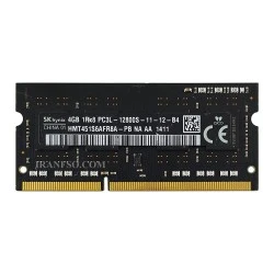 رم لپ تاپ 4 گیگ SK Hynix DDR3-PC3L 1600-12800 MHz 1.35V یک سال گارانتی