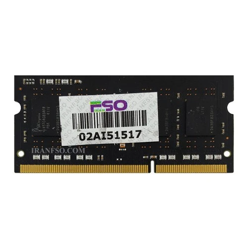 رم لپ تاپ 4 گیگ SK Hynix DDR3-PC3L 1600-12800 MHz 1.35V سه ماه گارانتی