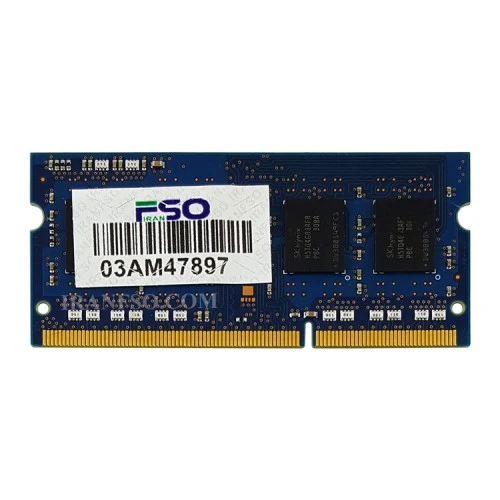 رم لپ تاپ 4 گیگ SK Hynix DDR3 1600-12800 MHz 1.5V یک سال گارانتی