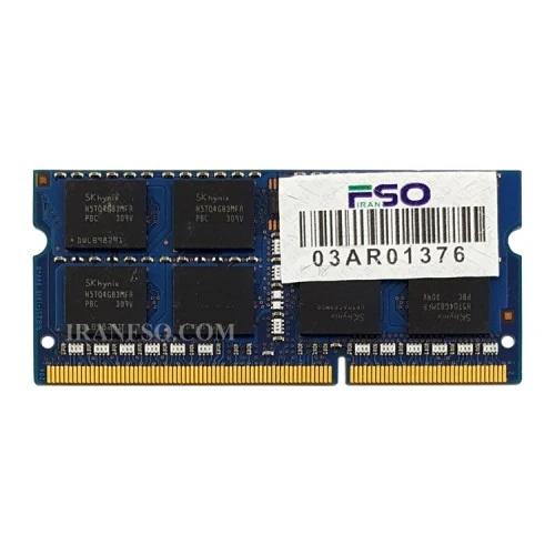 رم لپ تاپ 8 گیگ SK Hynix DDR3 1600-12800 MHz 1.5V یک سال گارانتی