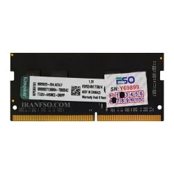 رم لپ تاپ 4 گیگ Kingston DDR4-2400 MHZ 1.2V یک سال گارانتی