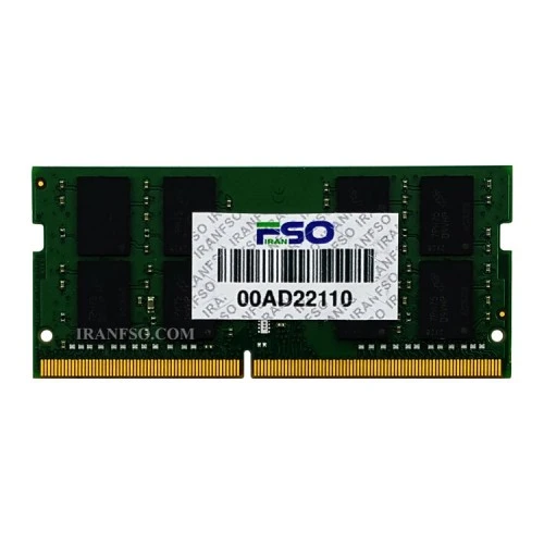 رم لپ تاپ 16 گیگ Kingston DDR4-2400 MHZ 1.2V یک سال گارانتی