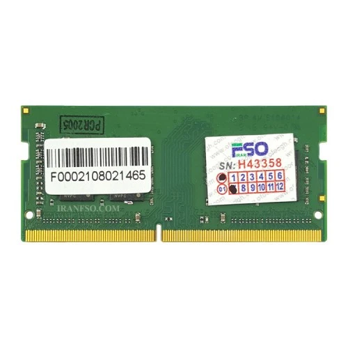 رم لپ تاپ 16 گیگ Kingston DDR4-2400MHZ 1.2V شش ماه گارانتی