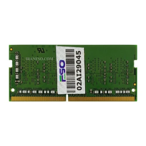 رم لپ تاپ 4 گیگ Kingston DDR4-2400 MHz 1.2V سه ماه گارانتی