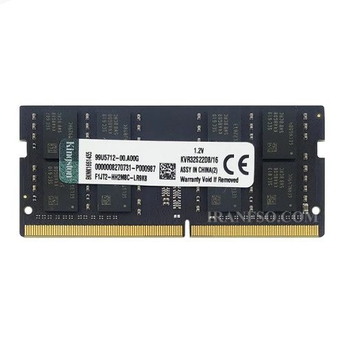 رم لپ تاپ 16 گیگ Kingston DDR4-3200 MHz 1.2V دو سال گارانتی