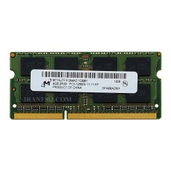 رم لپ تاپ 4 گیگ Micron Technology DDR3-1600-12800 MHZ 1.5V