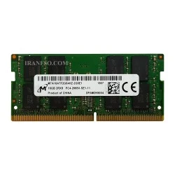 رم لپ تاپ 16 گیگ Micron Technology DDR4-2666 MHZ 1.2V یک سال گارانتی