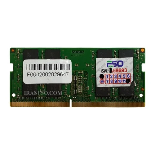 رم لپ تاپ 16 گیگ Micron Technology DDR4-2666 MHZ 1.2V یک سال گارانتی