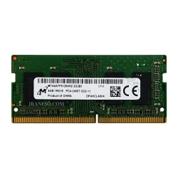 رم لپ تاپ 4 گیگ Micron Technology DDR4-2400 MHz 1.2V شش ماه گارانتی