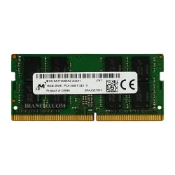 رم لپ تاپ 16 گیگ Micron Technology DDR4-2400 MHZ 1.2V یک سال گارانتی