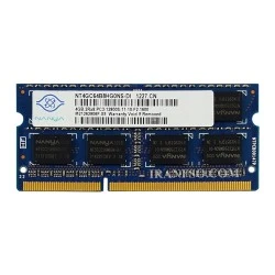 رم لپ تاپ 4 گیگ Nanya DDR3 1600-12800 MHz 1.5V یک سال گارانتی