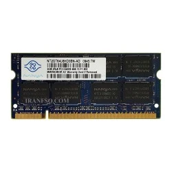 رم لپ تاپ 2 گیگ Nanya DDR2-800-6400 MHZ 1.8V یک ماه گارانتی