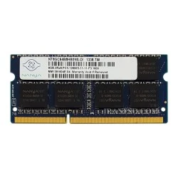 رم لپ تاپ 8 گیگ Nanya DDR3 1600-12800 MHz 1.5V یک سال گارانتی