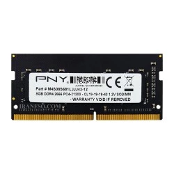 رم لپ تاپ 8 گیگ PNY DDR4-2666 MHZ 1.2V یک سال گارانتی