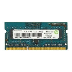 رم لپ تاپ 4 گیگ Ramaxel DDR3-PC3L-1600-12800 MHZ 1.35V شش ماه گارانتی
