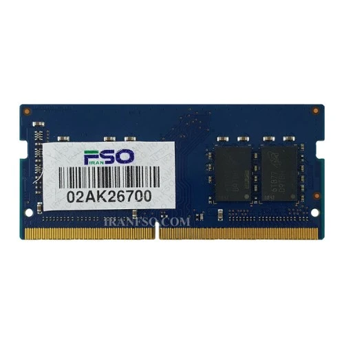 رم لپ تاپ 8 گیگ Ramaxel DDR4-2400 MHz 1.2V یک سال گارانتی
