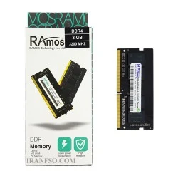 رم لپ تاپ 8 گیگ Ramos DDR4-3200 MHz 1.2V یک سال گارانتی
