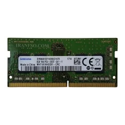 رم لپ تاپ 8 گیگ سامسونگ DDR4-2400 MHZ 1.2V یک سال گارانتی