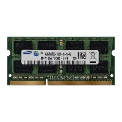 رم لپ تاپ 4 گیگ سامسونگ DDR3-1333-10600 MHZ 1.5V شش ماه گارانتی