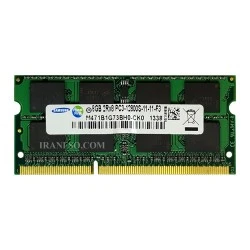 رم لپ تاپ 8 گیگ سامسونگ DDR3-1600-12800 MHZ 1.5V