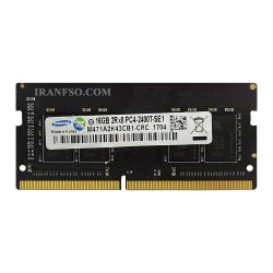 رم لپ تاپ 16 گیگ سامسونگ DDR4-2400 MHZ 1.2V یک سال گارانتی