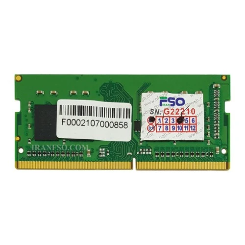 رم لپ تاپ 8 گیگ سامسونگ DDR4-3200 MHZ 1.2V یک سال گارانتی