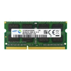 رم لپ تاپ 8 گیگ سامسونگ DDR3 1333-10600 MHz 1.5V یک سال گارانتی-با پک