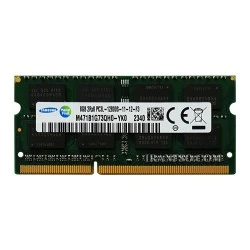 رم لپ تاپ 8 گیگ سامسونگ DDR3-PC3L 1600-12800 MHz 1.35V دو سال گارانتی