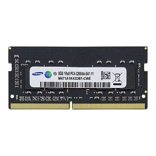 رم لپ تاپ 8 گیگ سامسونگ DDR4 3200 MHz 1.2V سه ماه گارانتی