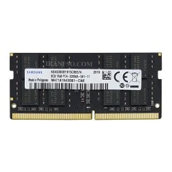 رم لپ تاپ 8 گیگ Samsung DDR4-3200 MHZ 1.2V دو سال گارانتی