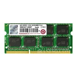 رم لپ تاپ 4 گیگ Transcend DDR3-1333-10600 MHZ 1.5V