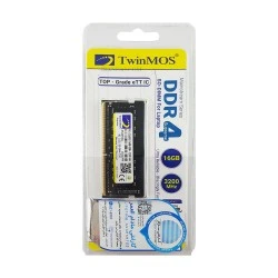 رم لپ تاپ 16 گیگ TwinMOS DDR4-3200 MHZ 1.2V گارانتی سازگار