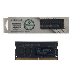 رم لپ تاپ 8 گیگ ZADAK DDR4-3200 MHZ 1.2V گارانتی لایف تایم آواژنگ