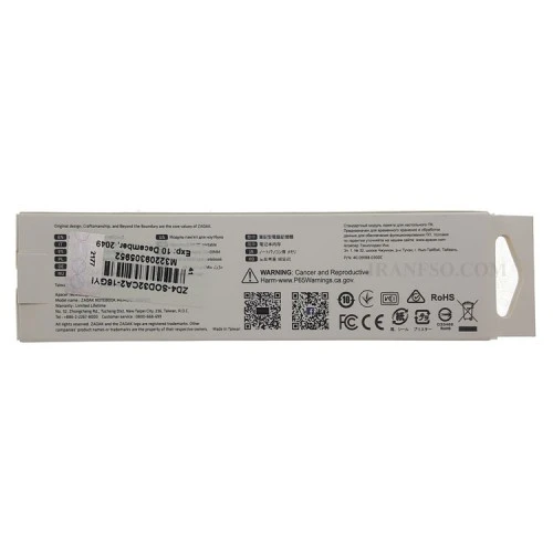 رم لپ تاپ 16 گیگ ZADAK DDR4-3200 MHZ 1.2V گارانتی لایف تایم آواژنگ