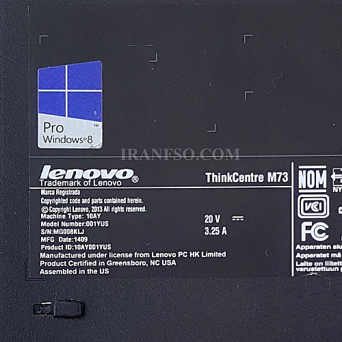 مینی کیس لنوو ThinkCentre M73