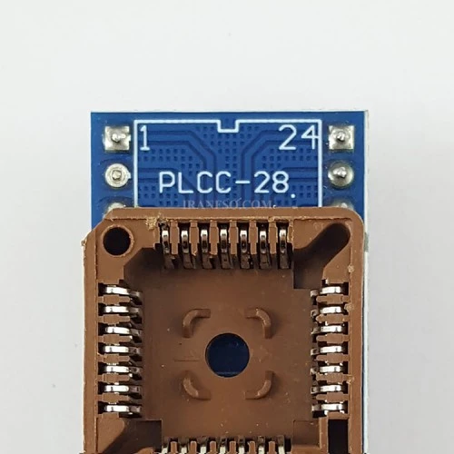 تبدیل پروگرمر 28 پایه ZIF PLCC-28