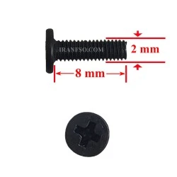 پیچ M2x8 پک 10 عددی
