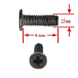 پیچ M2.5x8 پک 10 عددی
