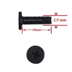 پیچ M2.5x10 پک 10 عددی
