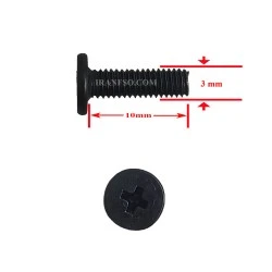 پیچ M3x10 پک 10 عددی