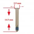 پیچ قاب لپ تاپ اپل MacBook Pro A1278-A1286-A1297-پک 10 عددی