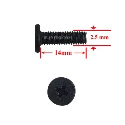 پیچ M2.5x14 گل بزرگ پک 10 عددی