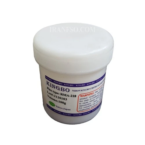 خمیر فلکس 100گرمی Flux KingBo شفاف