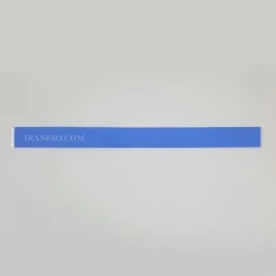 پد سیلیکون 1.5cm x 20cm x 1mm ضخیم-آبی