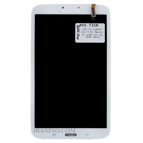 تاچ و ال سی دی تبلت سامسونگ Galaxy Tab 3 SM-T310 سفید هاله دار