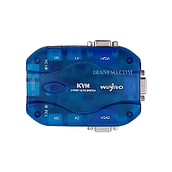 سوئیچ Wipro KVM 2Port VGA دست دوم