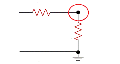 نماد نقطه اتصال، گره یا Node